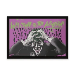 DC Comics Welcome To The Asylum Entrance Mat