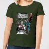 DC COMICS DC Superman Action Comics Women's Christmas T-Shirt - Forest Green -Fashion Clothing Shop 11963593 4094627059165990