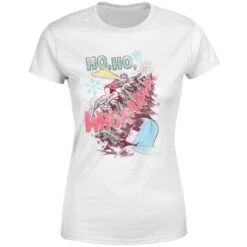 DC COMICS DC Ho Ho Whoaaaaaaa Women's Christmas T-Shirt - White 11 DC COMICS DC Ho Ho Whoaaaaaaa Women's Christmas T-Shirt - White -Fashion Clothing Shop 11963651 6024627061803593