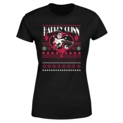 DC COMICS DC Harley Quinn Women's Christmas T-Shirt - Black 11 DC COMICS DC Harley Quinn Women's Christmas T-Shirt - Black -Fashion Clothing Shop 11963705 2214627064078055