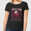 DC COMICS DC Harley Quinn Women's Christmas T-Shirt - Black 1 DC COMICS DC Harley Quinn Women's Christmas T-Shirt - Black -Fashion Clothing Shop 11963705 3774627063662084