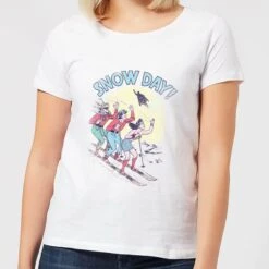 DC COMICS DC Snow Day! Women's Christmas T-Shirt - White