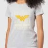 DC COMICS DC Wonder Woman Women's Christmas T-Shirt - Grey