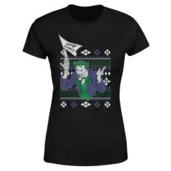 DC COMICS DC Joker Women's Christmas T-Shirt - Black 11 DC COMICS DC Joker Women's Christmas T-Shirt - Black -Fashion Clothing Shop 11964424 1004627078808823