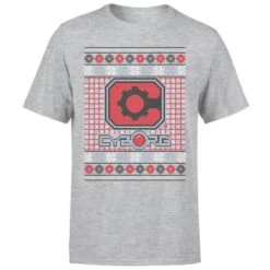 DC COMICS DC Cyborg Knit Men's Christmas T-Shirt - Grey 11 DC COMICS DC Cyborg Knit Men's Christmas T-Shirt - Grey -Fashion Clothing Shop 11969929 1804627082539437