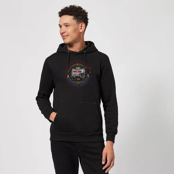 Captain Marvel Pager Hoodie - Black 5 Captain Marvel Pager Hoodie - Black - Image 3