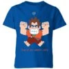 Disney Wreck-it Ralph This Is My Happy Face Kids' T-Shirt - Royal Blue