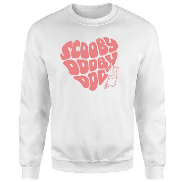 Scooby-Doo Scooby Doo I Ruv You Sweatshirt - White 6 Scooby-Doo Scooby Doo I Ruv You Sweatshirt - White - Image 4