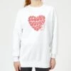 Scooby-Doo Scooby Doo I Ruv You Women's Sweatshirt - White 1 Scooby-Doo Scooby Doo I Ruv You Women's Sweatshirt - White -Fashion Clothing Shop 12050410 2044651495184271