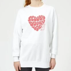 Scooby-Doo Scooby Doo I Ruv You Women's Sweatshirt - White