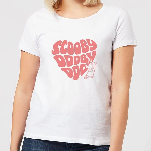 Scooby-Doo Scooby Doo I Ruv You Women's T-Shirt - White 3 Scooby-Doo Scooby Doo I Ruv You Women's T-Shirt - White
