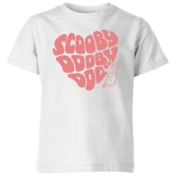 Scooby-Doo Scooby Doo I Ruv You Kids' T-Shirt - White