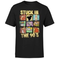 Cartoon Network Stuck In The 90s Men's T-Shirt - Black -Fashion Clothing Shop 12053823 2974652507212986