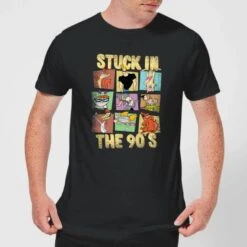 Cartoon Network Stuck In The 90s Men's T-Shirt - Black