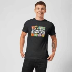 Cartoon Network Logo Characters Men's T-Shirt - Black -Fashion Clothing Shop 12053850 1054652505165345
