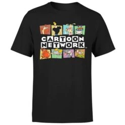 Cartoon Network Logo Characters Men's T-Shirt - Black -Fashion Clothing Shop 12053850 2094652505267594