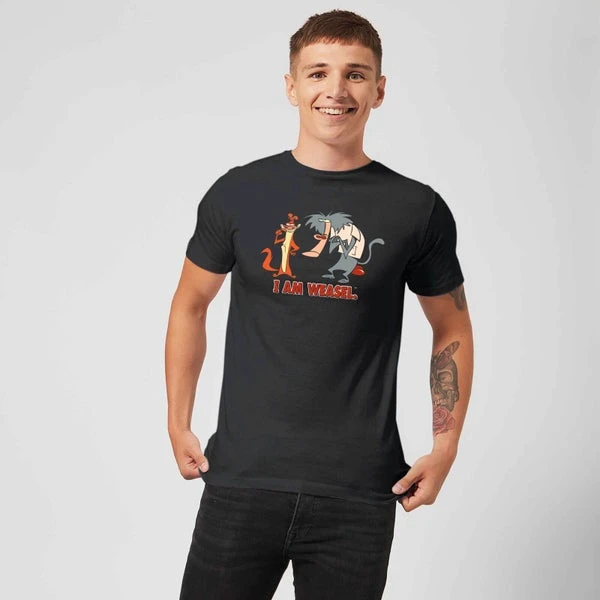 I Am Weasel Characters Men's T-Shirt - Black 5 I Am Weasel Characters Men's T-Shirt - Black - Image 3