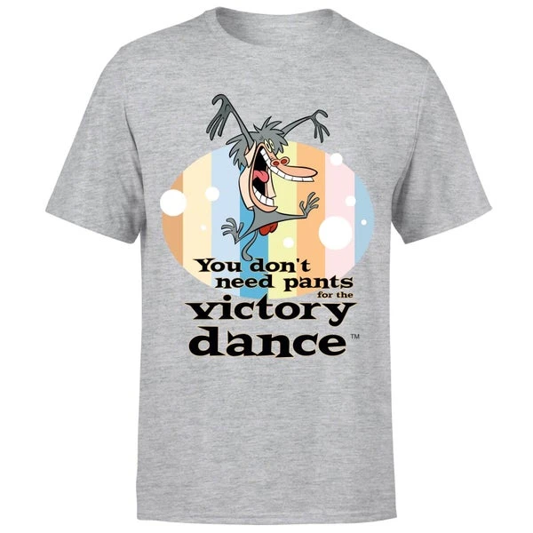 I Am Weasel You Don't Need Pants For The Victory Dance Men's T-Shirt - Grey 7 I Am Weasel You Don't Need Pants For The Victory Dance Men's T-Shirt - Grey - Image 5