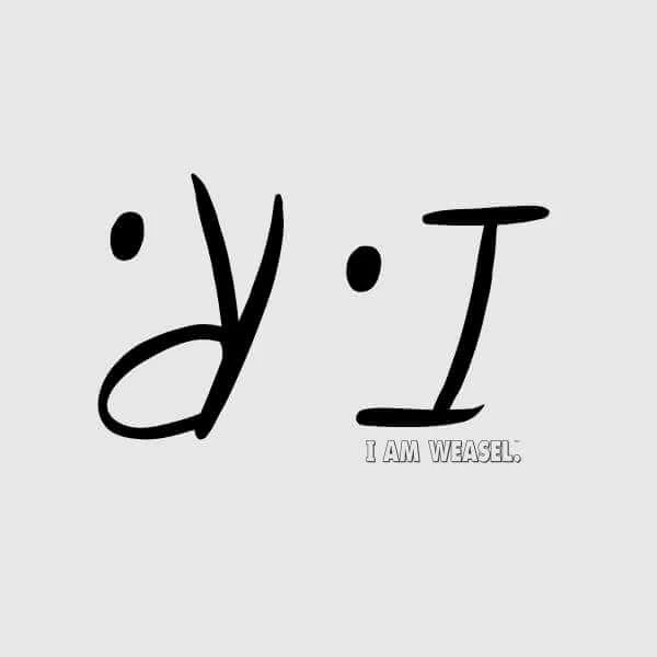 I Am Weasel I.R. Men's T-Shirt - Grey 4 I Am Weasel I.R. Men's T-Shirt - Grey - Image 2