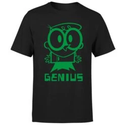 Cartoon Network Dexters Lab Green Genius Men's T-Shirt - Black -Fashion Clothing Shop 12055727 1794653780220149