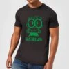 Cartoon Network Dexters Lab Green Genius Men's T-Shirt - Black