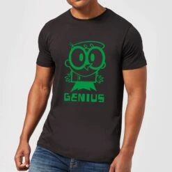 Cartoon Network Dexters Lab Green Genius Men's T-Shirt - Black