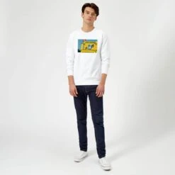 Disney Lilo And Stitch Life Guard Sweatshirt - White -Fashion Clothing Shop 12057496 3674658977377345