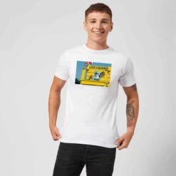 Disney Lilo And Stitch Life Guard Men's T-Shirt - White 9 Disney Lilo And Stitch Life Guard Men's T-Shirt - White -Fashion Clothing Shop 12057771 1434658982884484