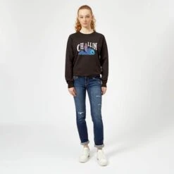 Disney Lilo And Stitch Chillin Women's Sweatshirt - Black 8 Disney Lilo And Stitch Chillin Women's Sweatshirt - Black -Fashion Clothing Shop 12058218 8584658993257068