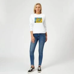 Disney Lilo And Stitch Life Guard Women's Sweatshirt - White 8 Disney Lilo And Stitch Life Guard Women's Sweatshirt - White -Fashion Clothing Shop 12058318 9934658994827241