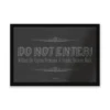 Harry Potter Regulus Black Do Not Enter Entrance Mat -Fashion Clothing Shop 12063881 2594657201009830