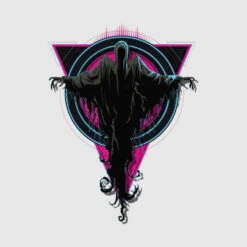 Harry Potter Dementor Neon Women's T-Shirt - Grey -Fashion Clothing Shop 12067414 1714657974832113