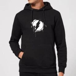 DC COMICS Justice League Graffiti The Flash Hoodie - Black