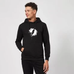 DC COMICS Justice League Graffiti The Flash Hoodie - Black -Fashion Clothing Shop 12068486 9674657920808722
