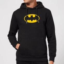 DC COMICS Justice League Batman Logo Hoodie - Black