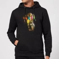Marvel Avengers Endgame Infinity Gauntlet Warlord Hoodie - Black