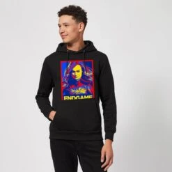 Avengers Endgame Captain Marvel Poster Hoodie - Black 8 Avengers Endgame Captain Marvel Poster Hoodie - Black -Fashion Clothing Shop 12073869 5654659024897933