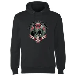 Captain Marvel Take A Risk Hoodie - Black -Fashion Clothing Shop 12074025 1694659030446439