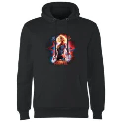 Captain Marvel Poster Hoodie - Black 9 Captain Marvel Poster Hoodie - Black -Fashion Clothing Shop 12074037 4834659030834486