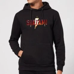 DC COMICS Shazam Logo Hoodie - Black