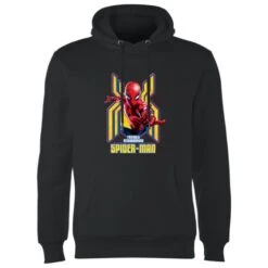 Marvel Spider Man Far From Home Friendly Neighborhood Spider-Man Hoodie - Black 9 Marvel Spider Man Far From Home Friendly Neighborhood Spider-Man Hoodie - Black -Fashion Clothing Shop 12216245 1324687997792478