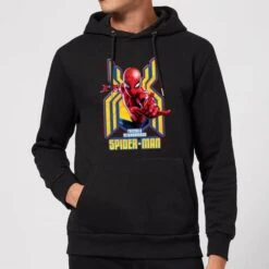 Marvel Spider Man Far From Home Friendly Neighborhood Spider-Man Hoodie - Black