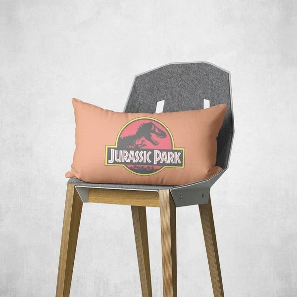 Orange Jurassic Park Rectangular Cushion 30x50 5 Orange Jurassic Park Rectangular Cushion 30x50 - Image 3