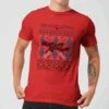 DC COMICS Harley Quinn Men's Christmas T-Shirt - Red -Fashion Clothing Shop 12336702 1924714272676029