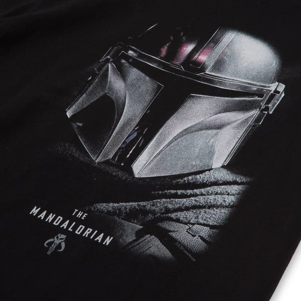 STAR WARS The Mandalorian Poster Men's T-Shirt - Black 4 STAR WARS The Mandalorian Poster Men's T-Shirt - Black - Image 2