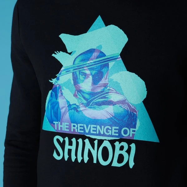 Sega Revenge Of Shinobi Unisex Hoodie - Black 7 Sega Revenge Of Shinobi Unisex Hoodie - Black - Image 5