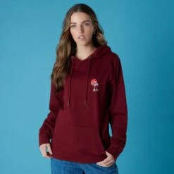 Sega Knuckles Retro Unisex Hoodie - Burgundy -Fashion Clothing Shop 12377820 1364746339811908
