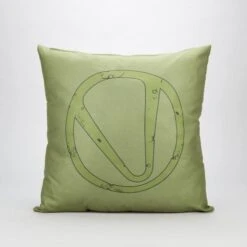 Borderlands 3 Green Vault Square Cushion