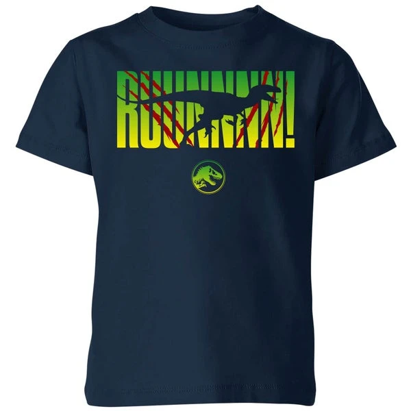 Jurassic Park Run! Kids' T-Shirt - Navy 3 Jurassic Park Run! Kids' T-Shirt - Navy
