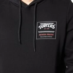 Teenage Mutant Ninja Turtles Sewer Fresh Hoodie - Black -Fashion Clothing Shop 12589583 9524804367932362